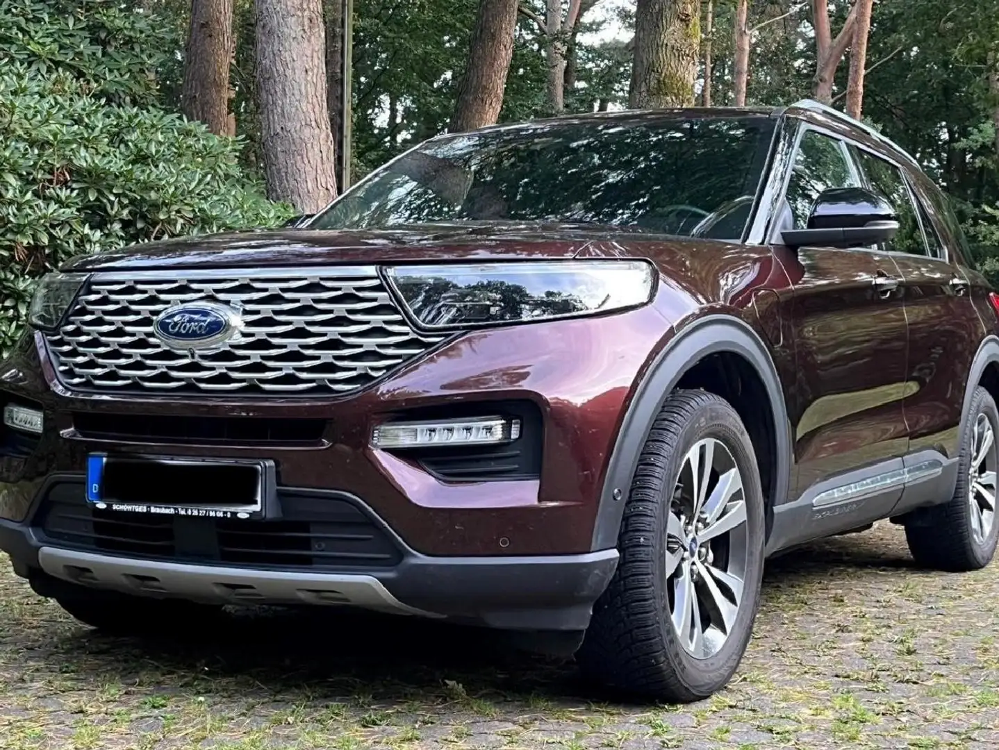 Ford Explorer Explorer EcoBoost Plug-in Hybrid PLATINUM Braun - 1