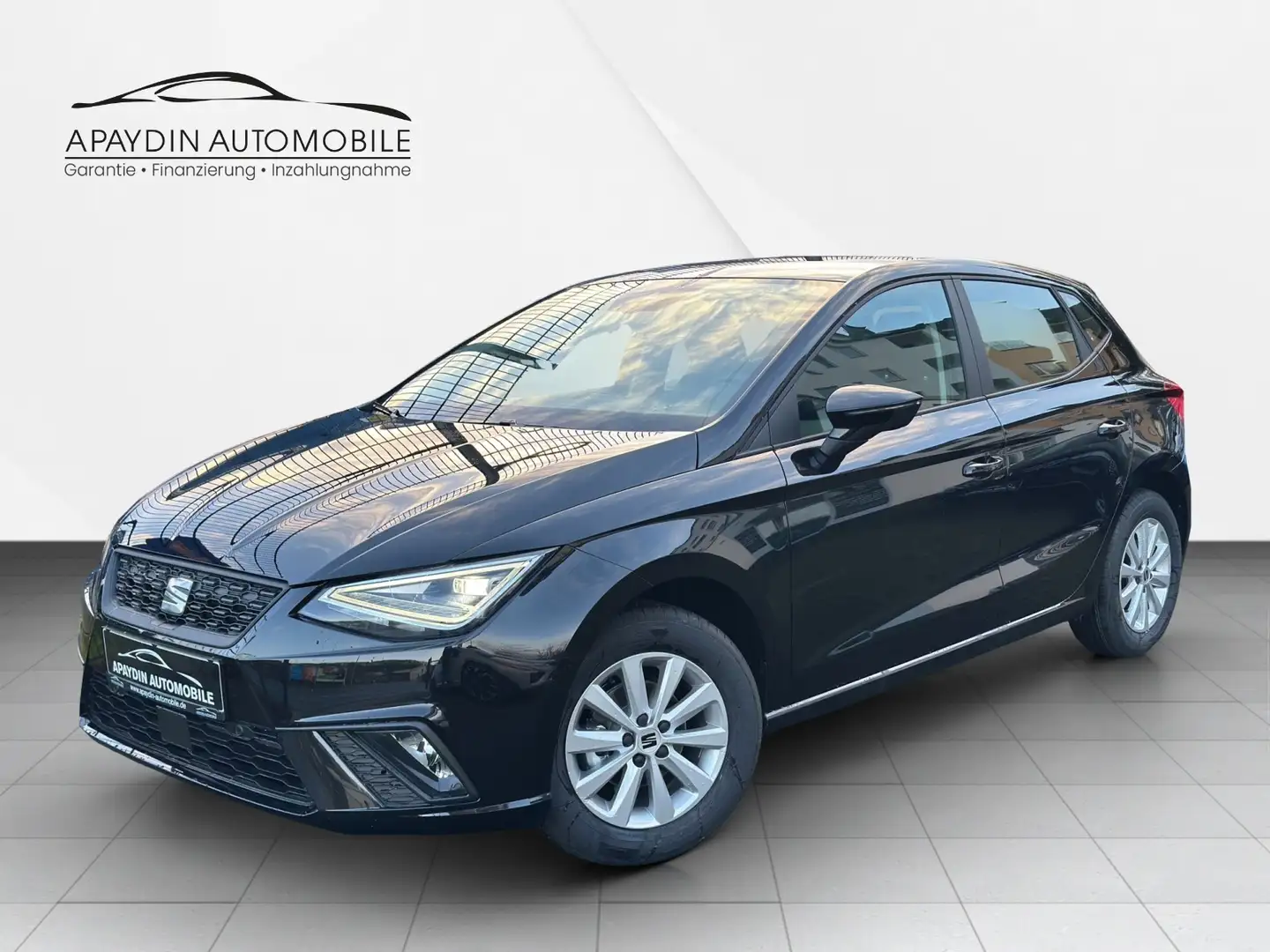 SEAT Ibiza Style 1.0 LED SHZ RFK KLIMA NAVI VirCo Fekete - 1