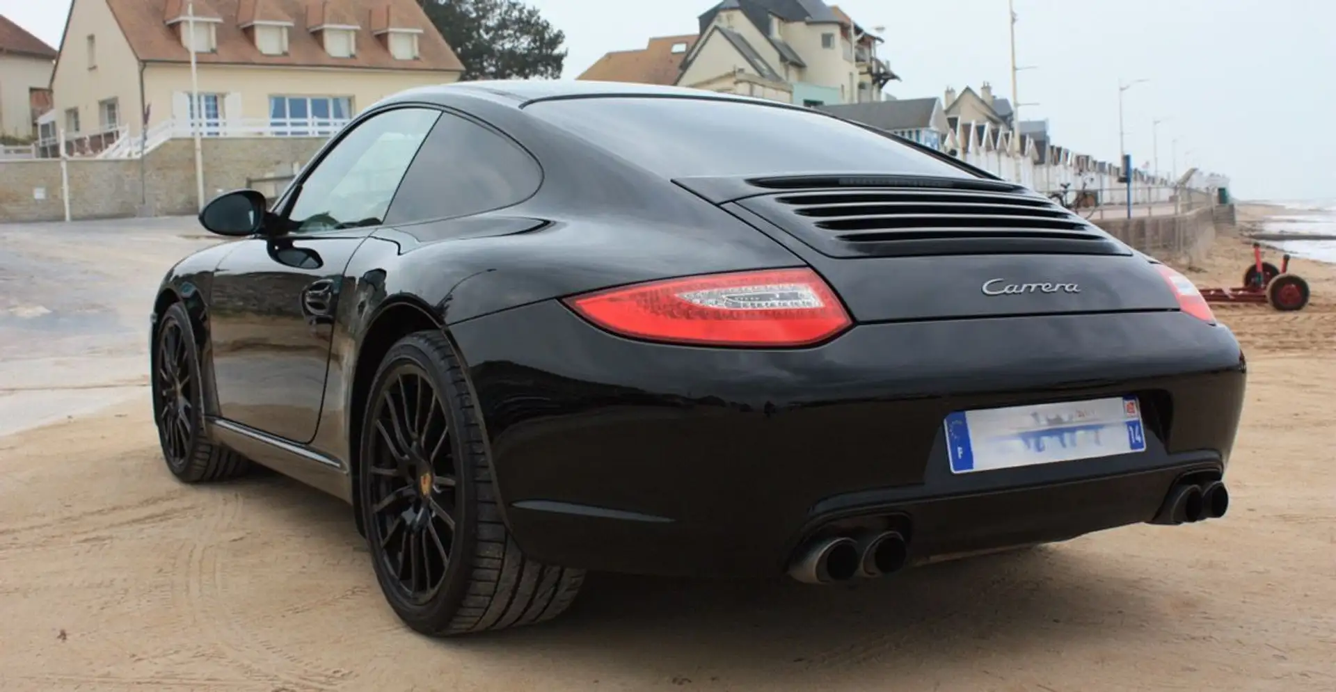 Porsche 911 carrera Noir - 2