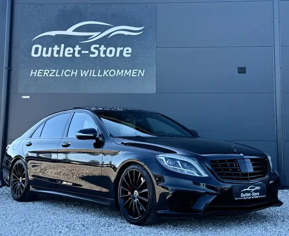 Mercedes-Benz S 500 4Matic Lang*Chauffeur-Paket*Klapptisch*ALL-Black*