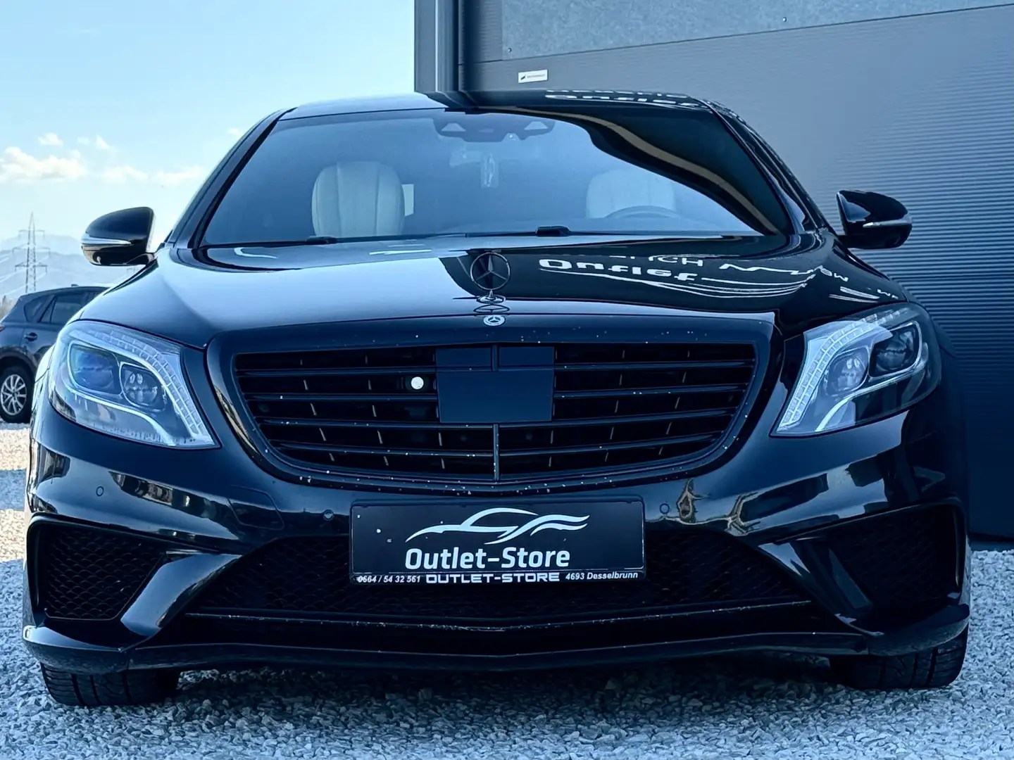 Mercedes-Benz S 500 4Matic Lang*Chauffeur-Paket*Klapptisch*ALL-Black* Schwarz - 2