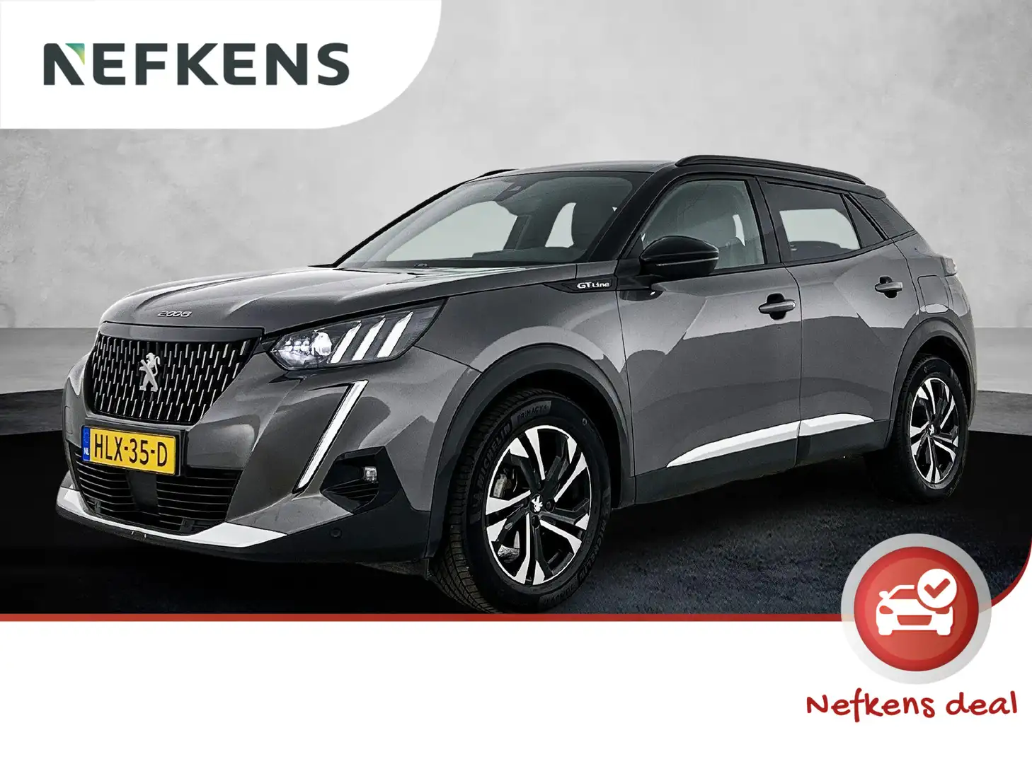 Peugeot 2008 1.2 PureTech GT-Line | Achteruitrijcamera | 3D Coc Grijs - 1