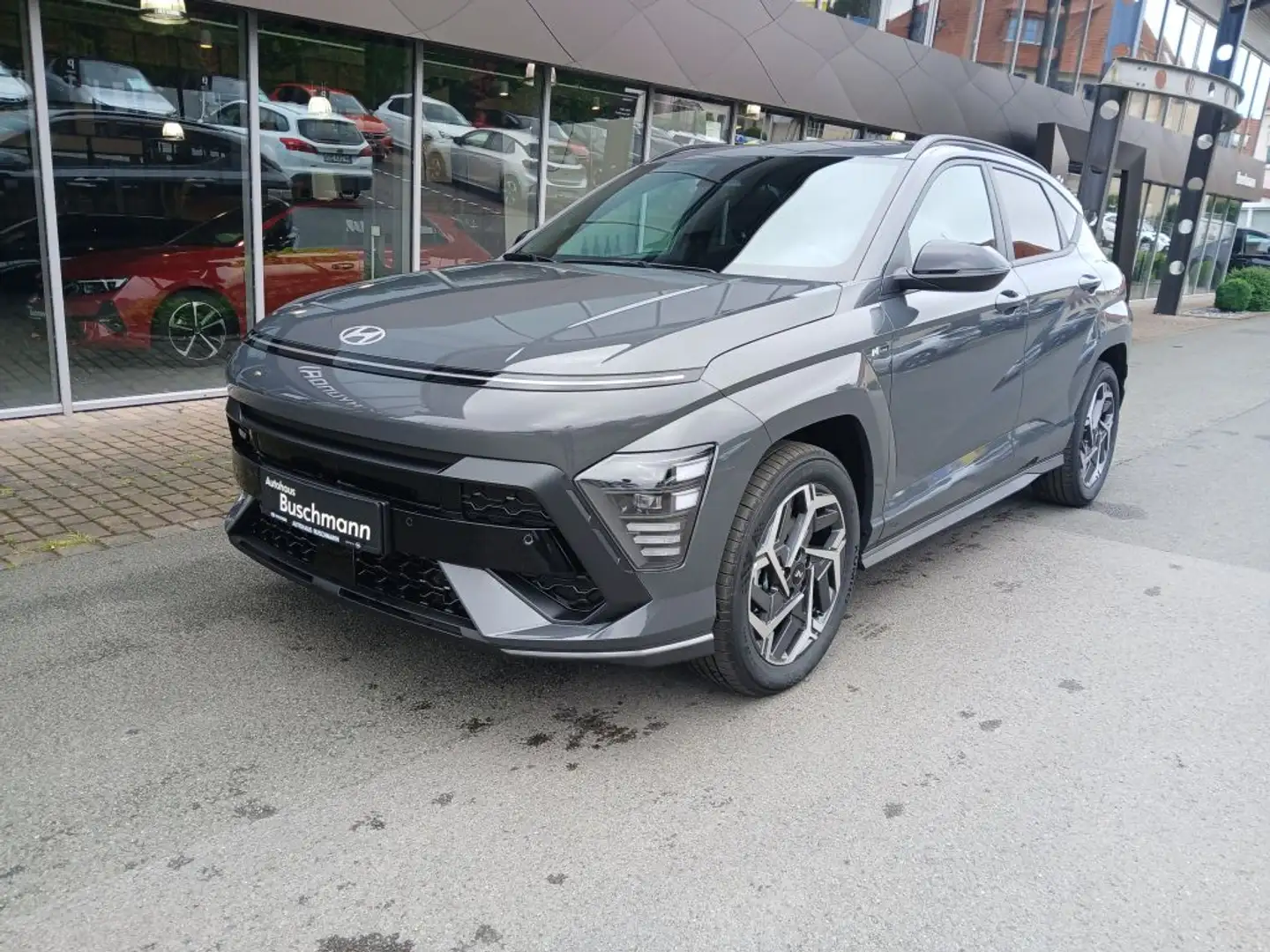 Hyundai KONA 1.6 GDI DCT Hybrid N Line (SX2) Grijs - 1