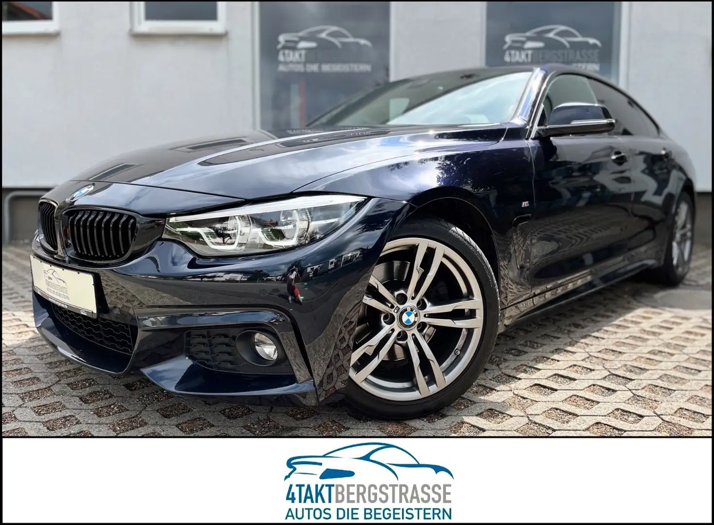 BMW 430 430i Gran Coupé AUT M-Paket NaviProf HUD AHK RFK Noir - 1