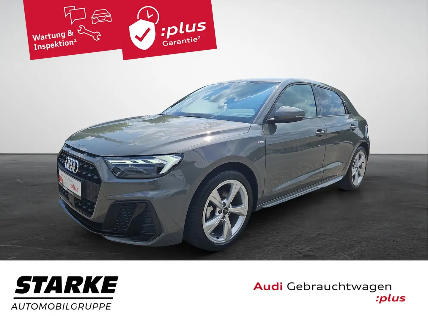 Audi A1 Sportback 30 TFSI S tronic S line NaviPlus LED ... Grau - 1