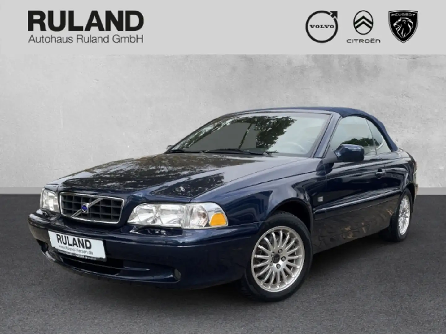 Volvo C70 Cabriolet 2.0 T El. Verdeck Leder SHZ Alu el.SP Sp Blau - 1
