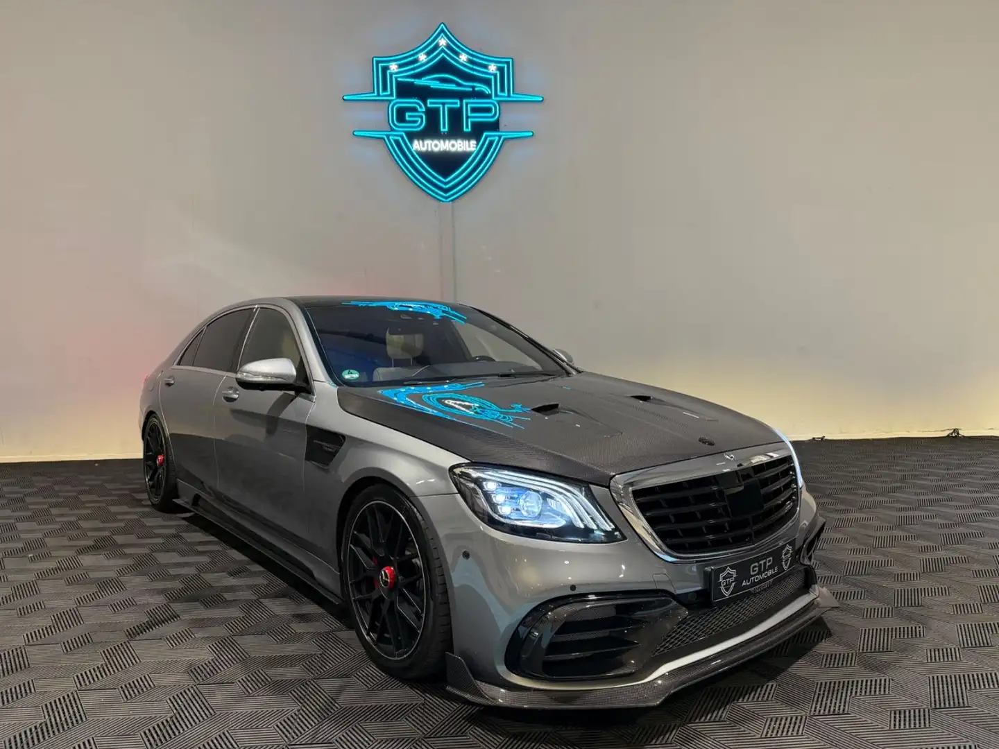Mercedes-Benz S 63 AMG S Limousine *MANSORY* Argent - 2