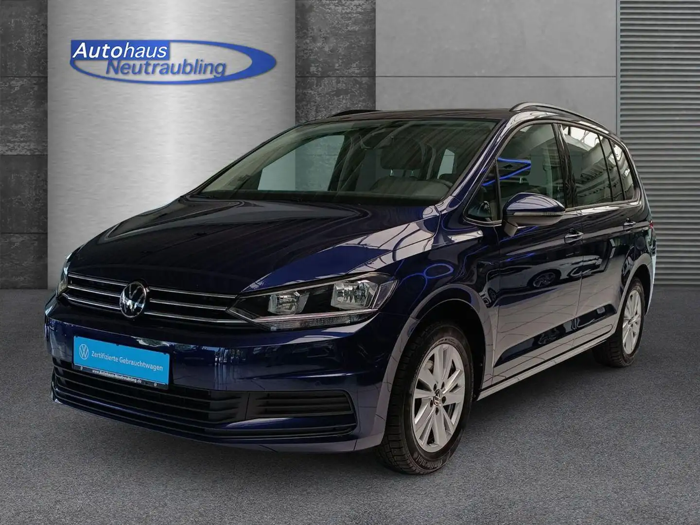 Volkswagen Touran 1.5 TSI "COMFORTLINE" 150 PS +7-SITZER+NAVI+SHZ+ Blauw - 2
