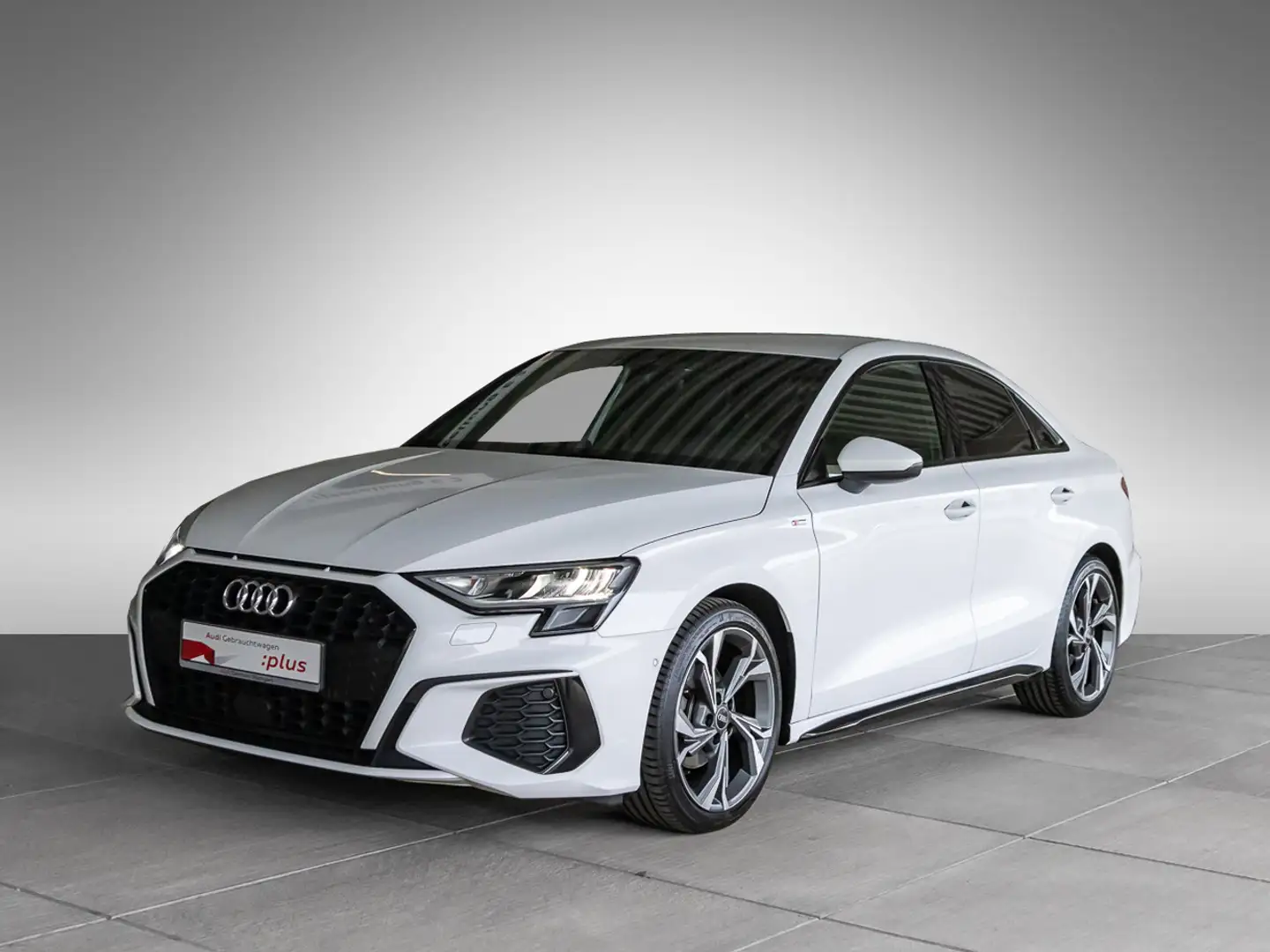 Audi A3 Limousine 30 TFSI S line LED virtCo PDC+ 18'' Blanc - 2