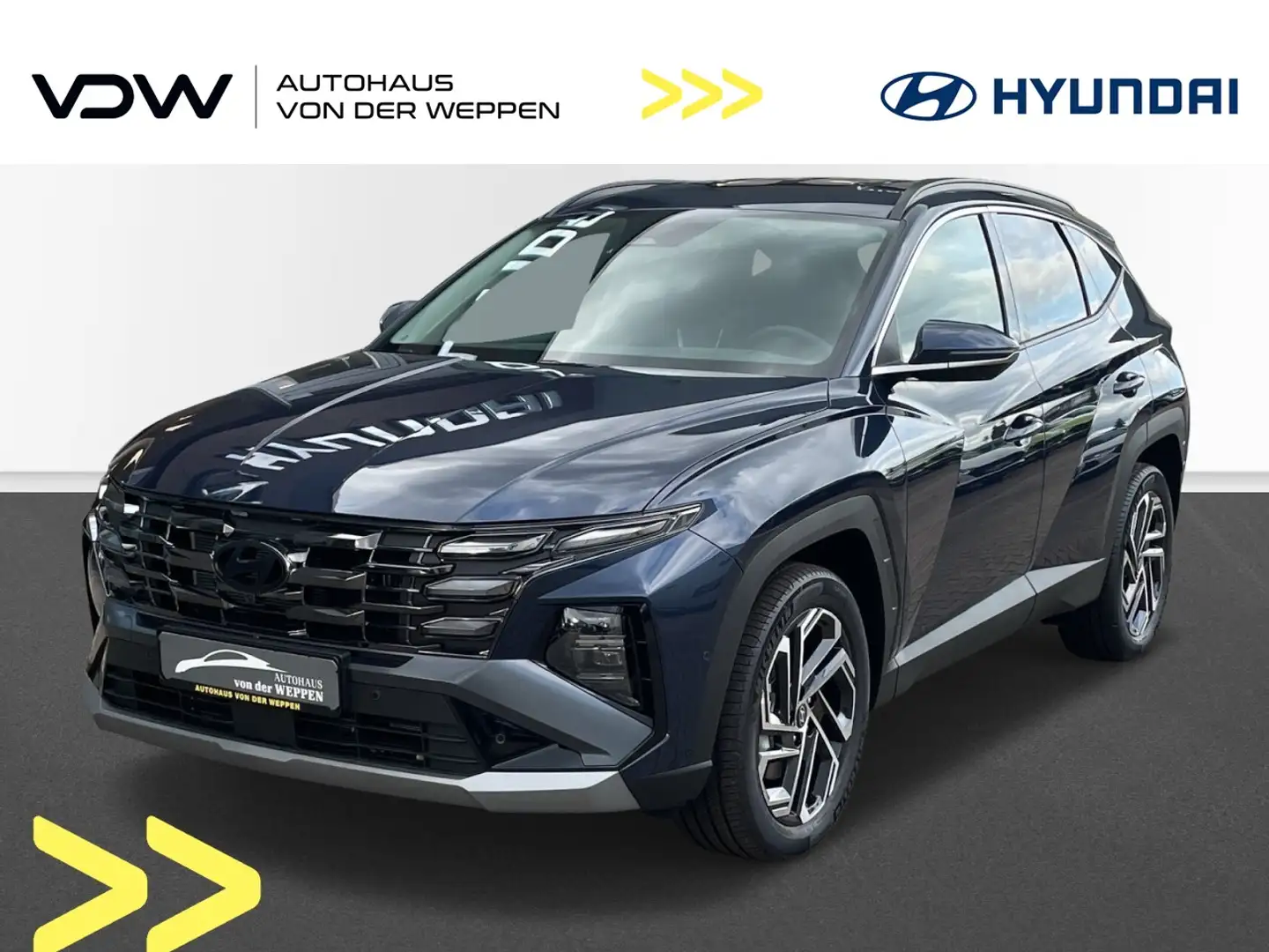 Hyundai TUCSON Prime Plug-In Hybrid 4WD Klima Navi Leder Blau - 1