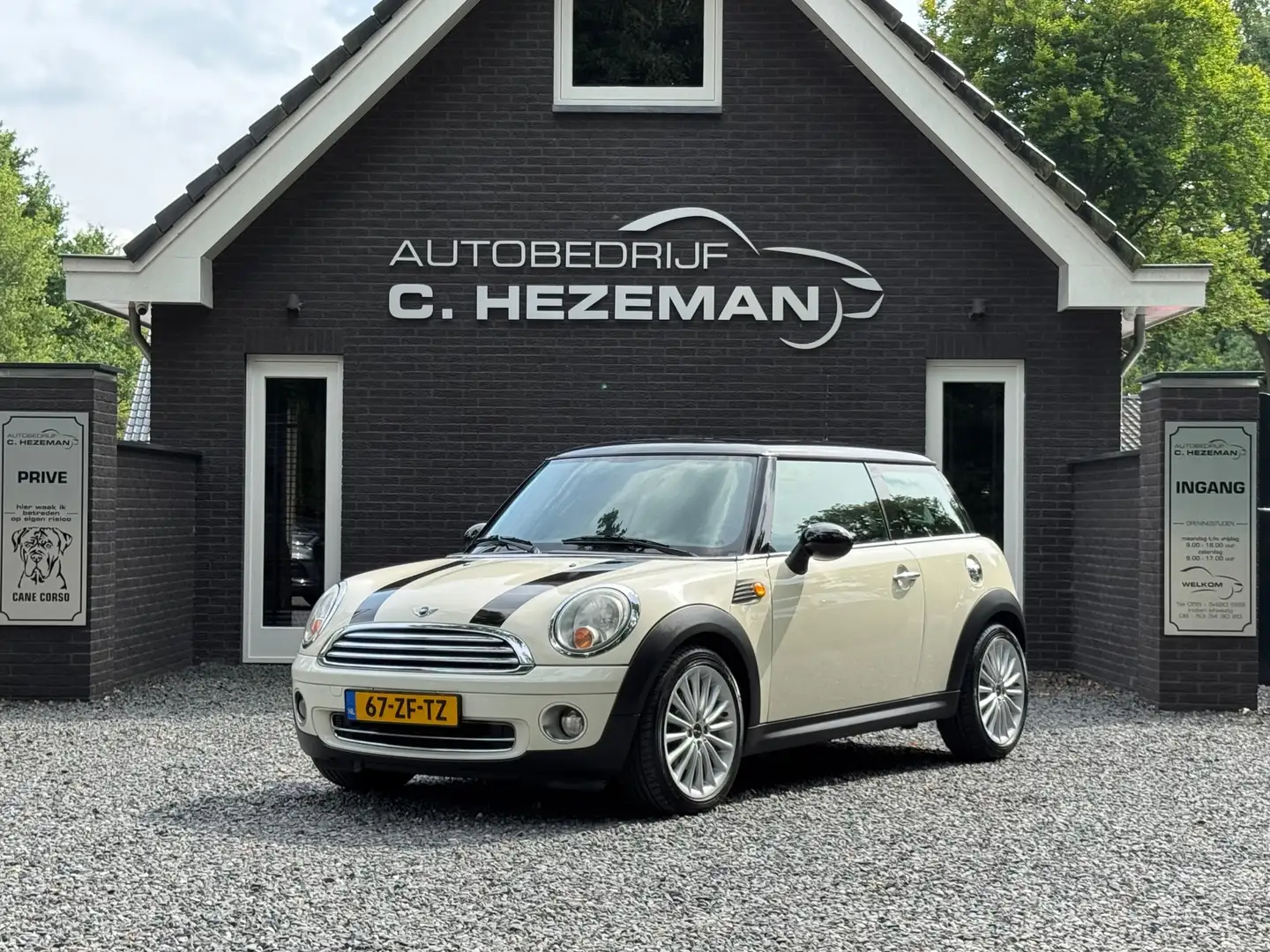 MINI Cooper Mini 1.6 Chili Airco Half Leer Sportvelgen 2 Tone Wit - 2
