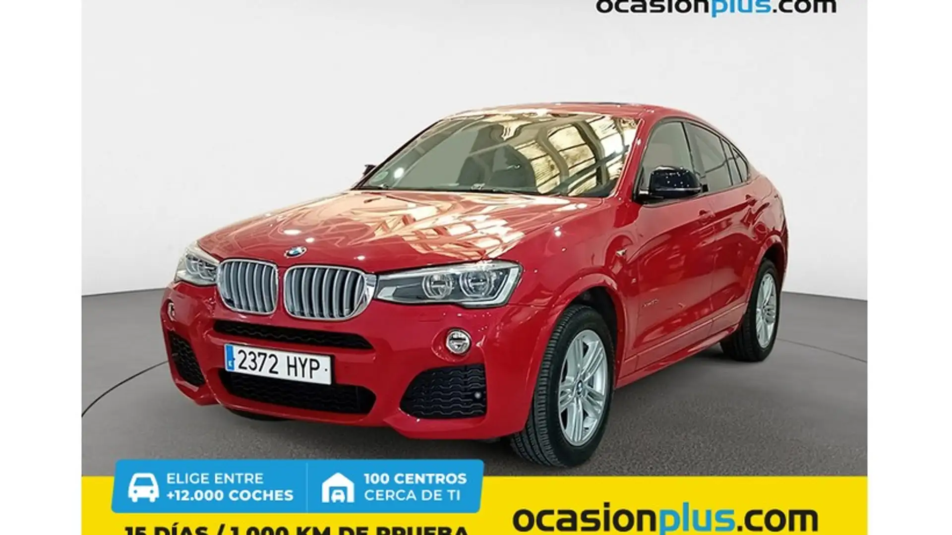 BMW X4 xDrive 30dA Rojo - 1