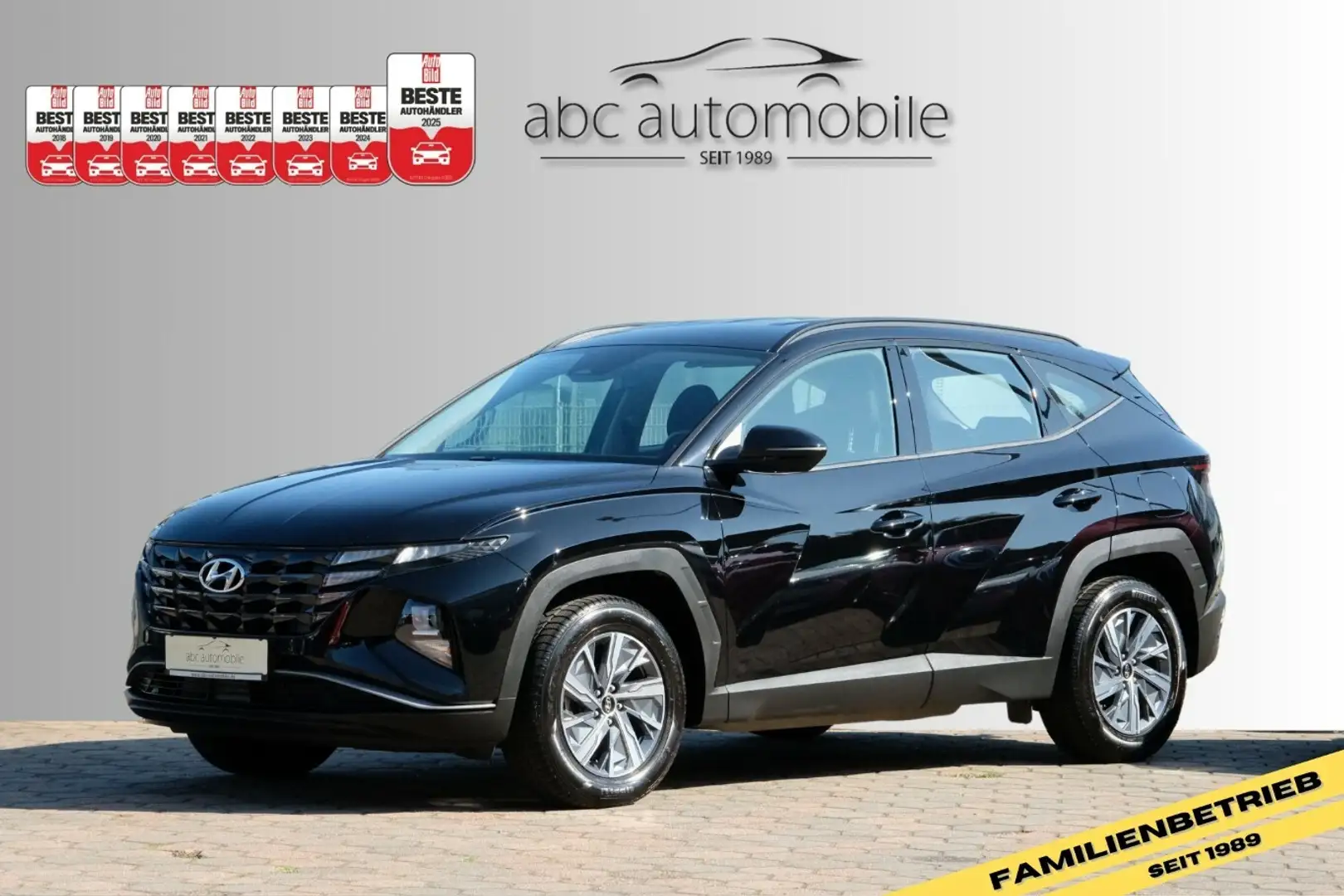 Hyundai TUCSON 1,6 CRDi Navi Spur Tempomat Zwart - 1