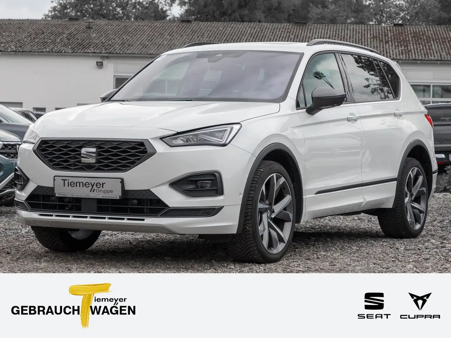 SEAT Tarraco TSI FR PANO LM20 NAVI Weiß - 1