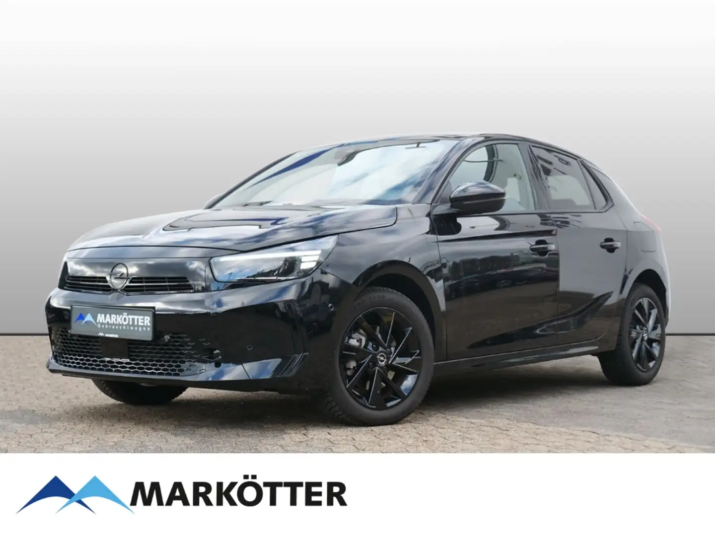 Opel Corsa F 1.2 Turbo GS Kamera/Totwinkel/NAVI/LED Nero - 1