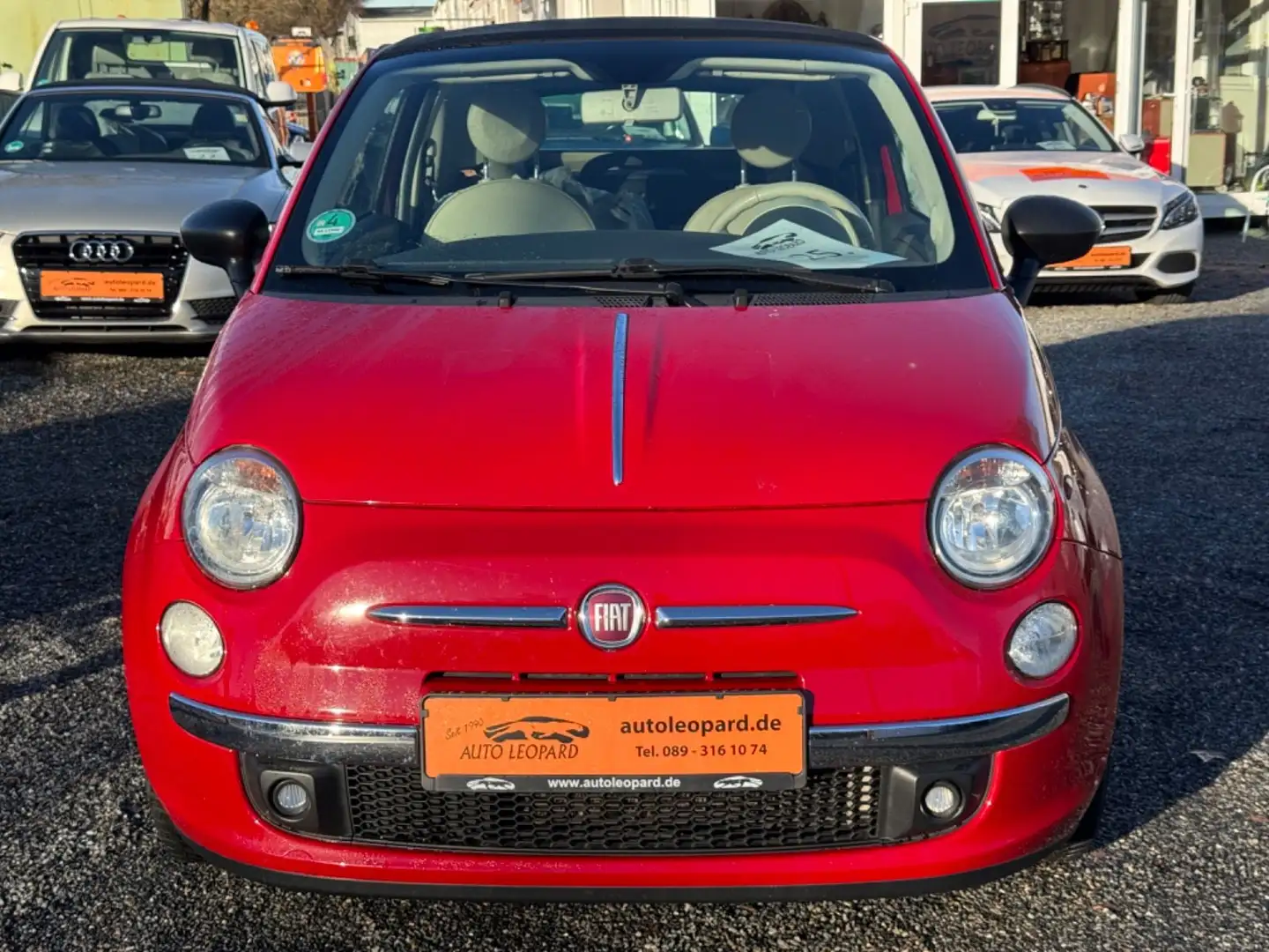 Fiat 500C 1.2 8V Rot - 2