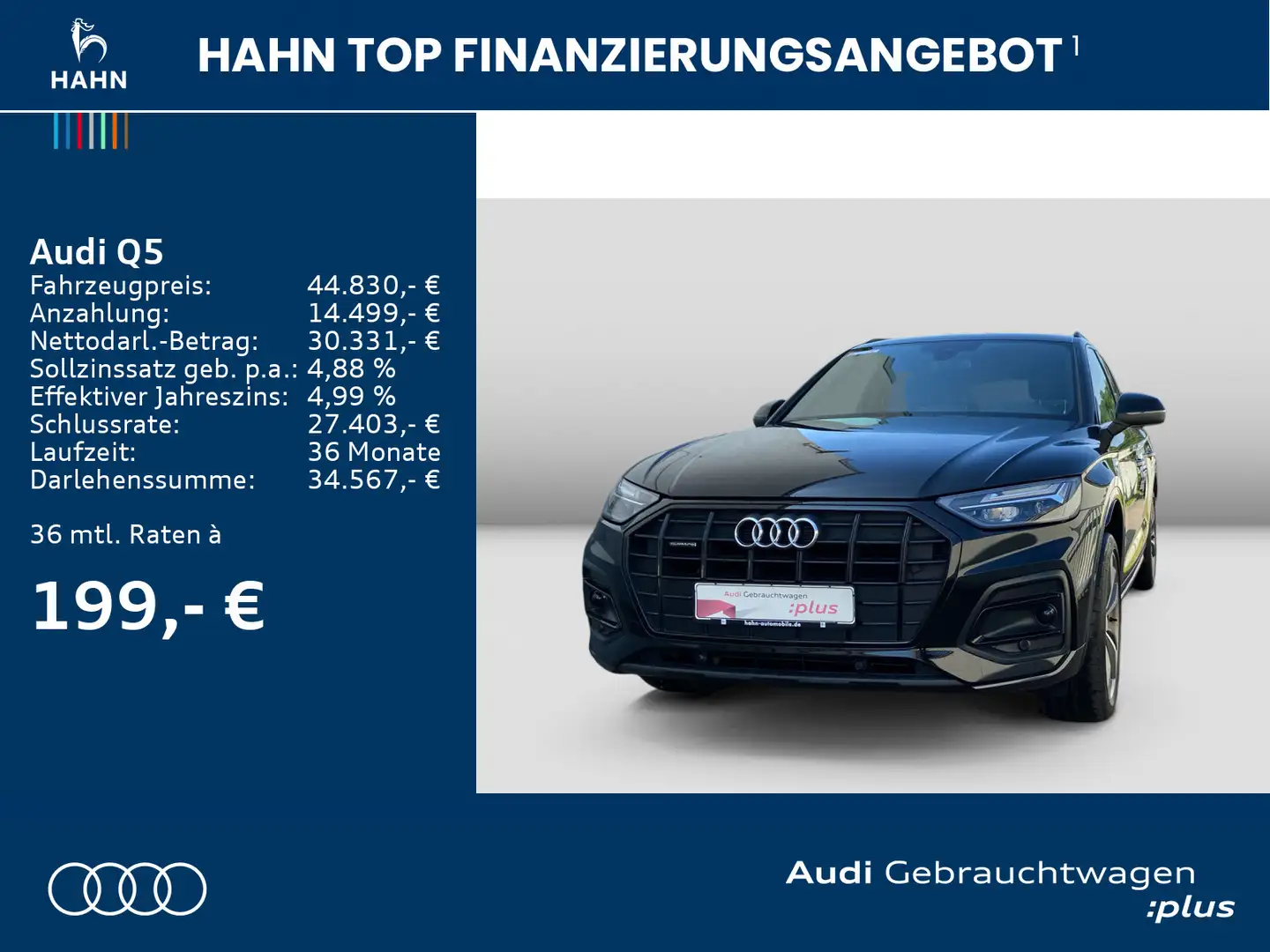 Audi Q5 Advanced 40TDI quattro S tronic Virtual CAM L Noir - 2