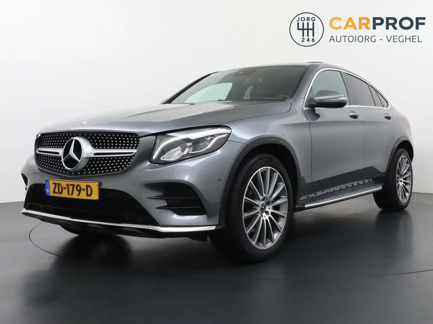 Mercedes-Benz GLC 250 Coupé 4MATIC AMG Styling Schuifdak 20" Multispaaks Gris - 1