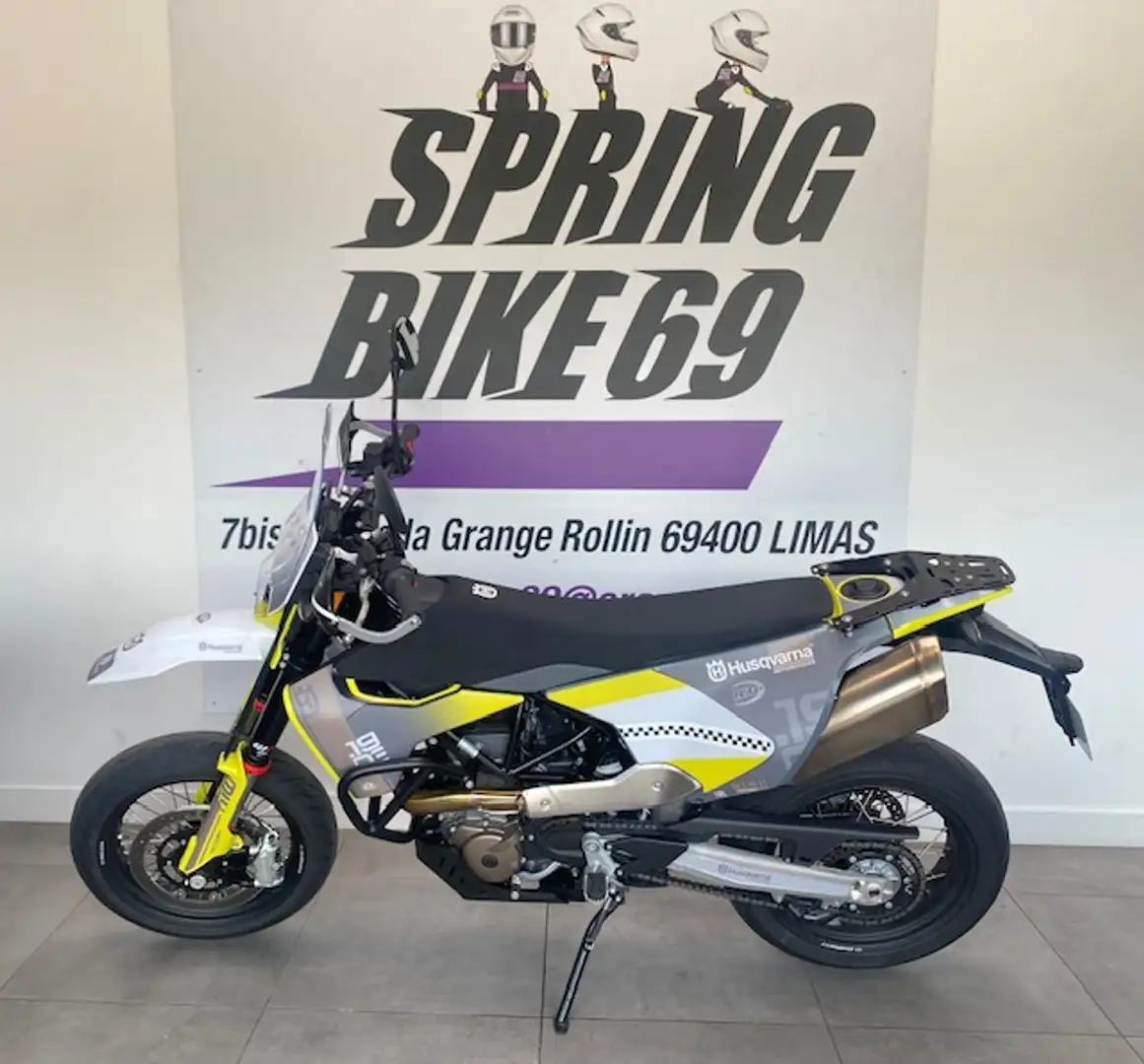 Husqvarna 701 Supermoto Білий - 1