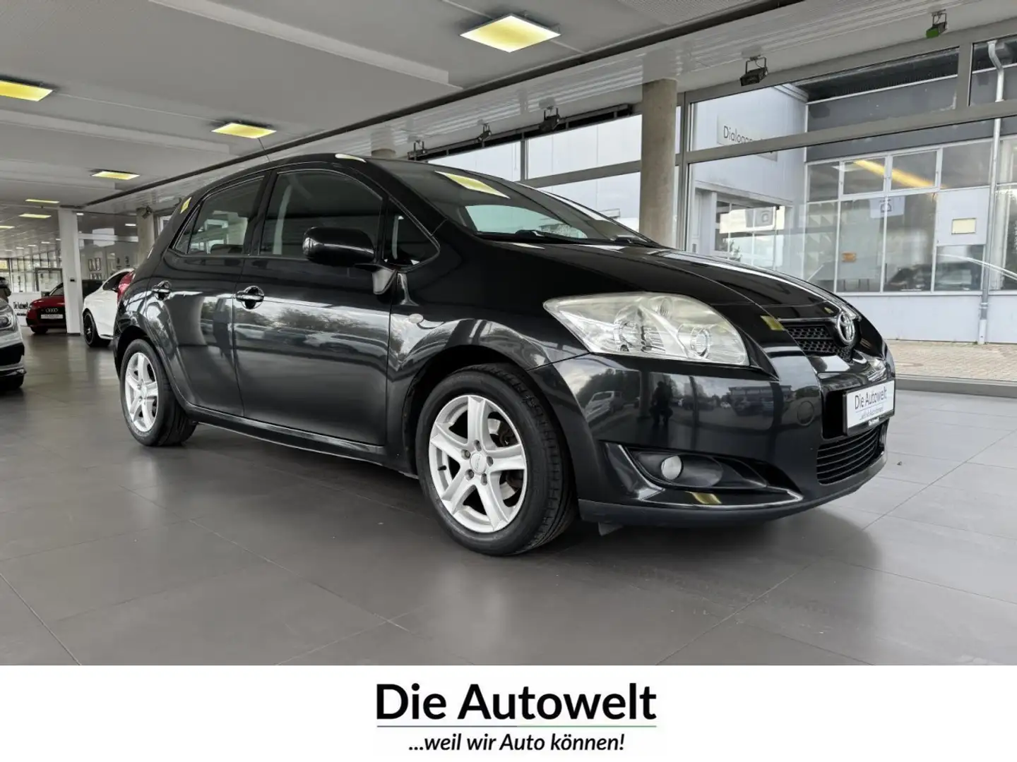 Toyota Auris Sol 1.6 TEMPOMAT KLIMA ISOFIX MP3 CD BC ESP Klima Schwarz - 1