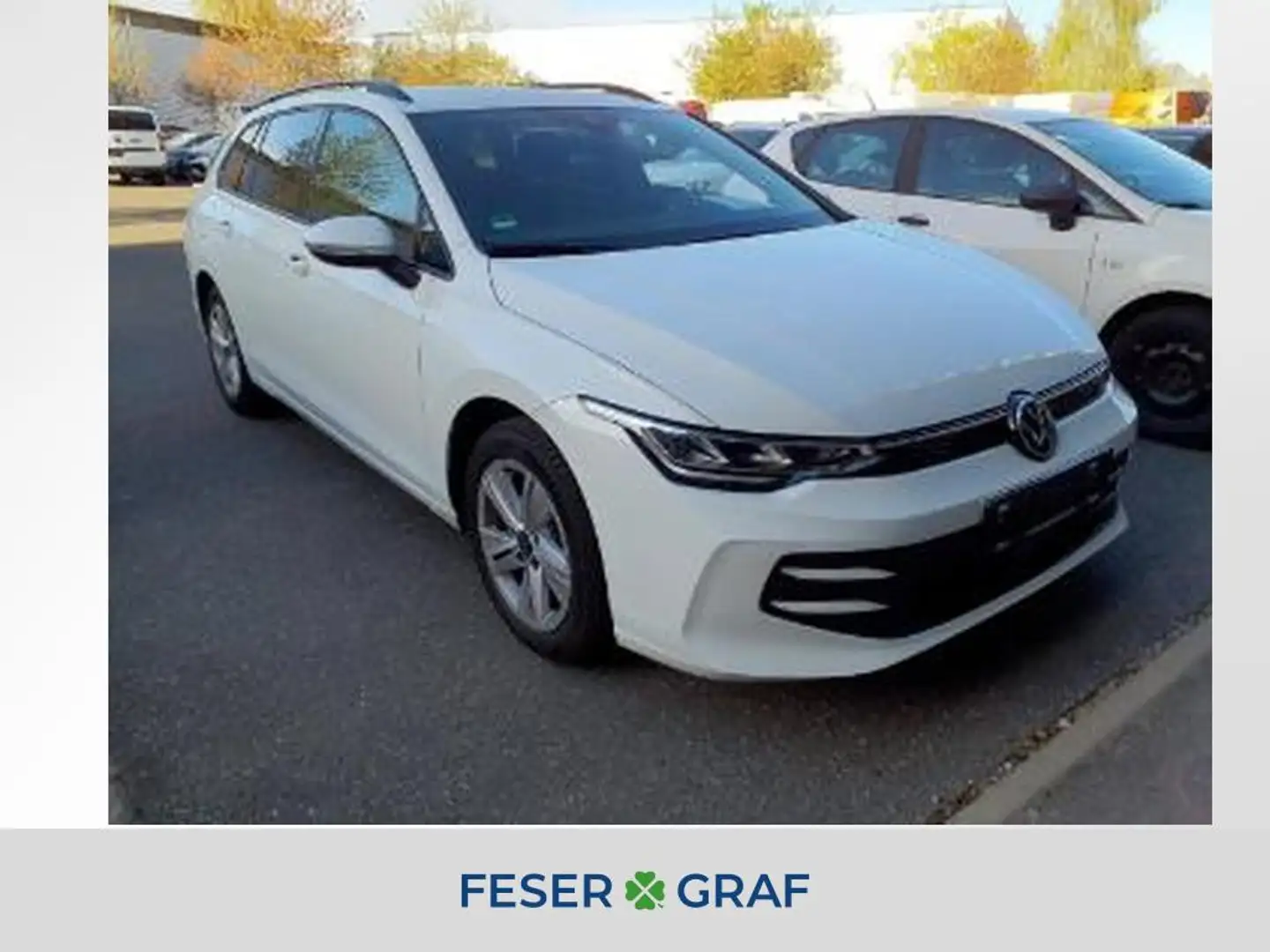 Volkswagen Golf Variant Life 1.5 eTSI DSG, SHZ,LED,ACC,NAVI Weiß - 1