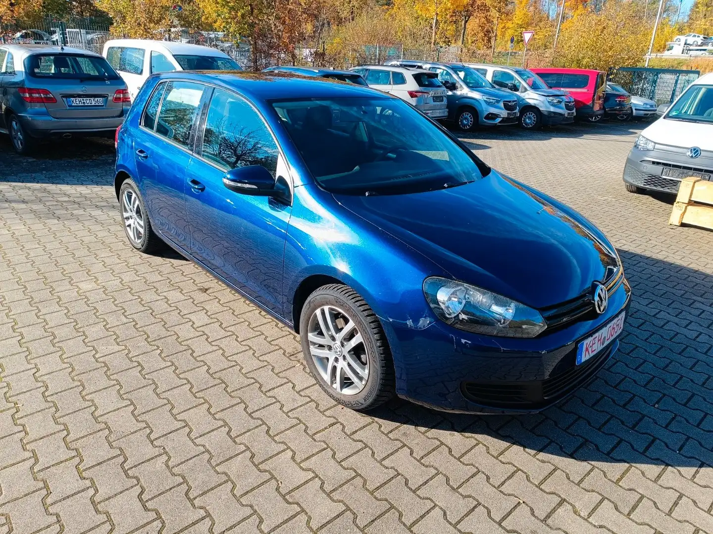 Volkswagen Golf VI Trendline Blau - 2