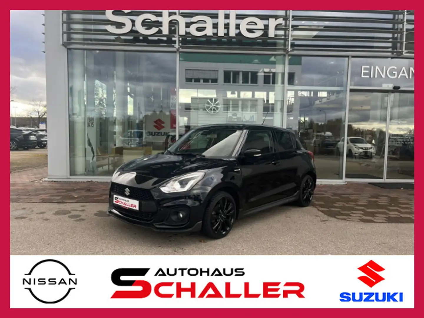 Suzuki Swift Sport 1.4 Boosterjet Hybrid Schaltgetriebe Schwarz - 1