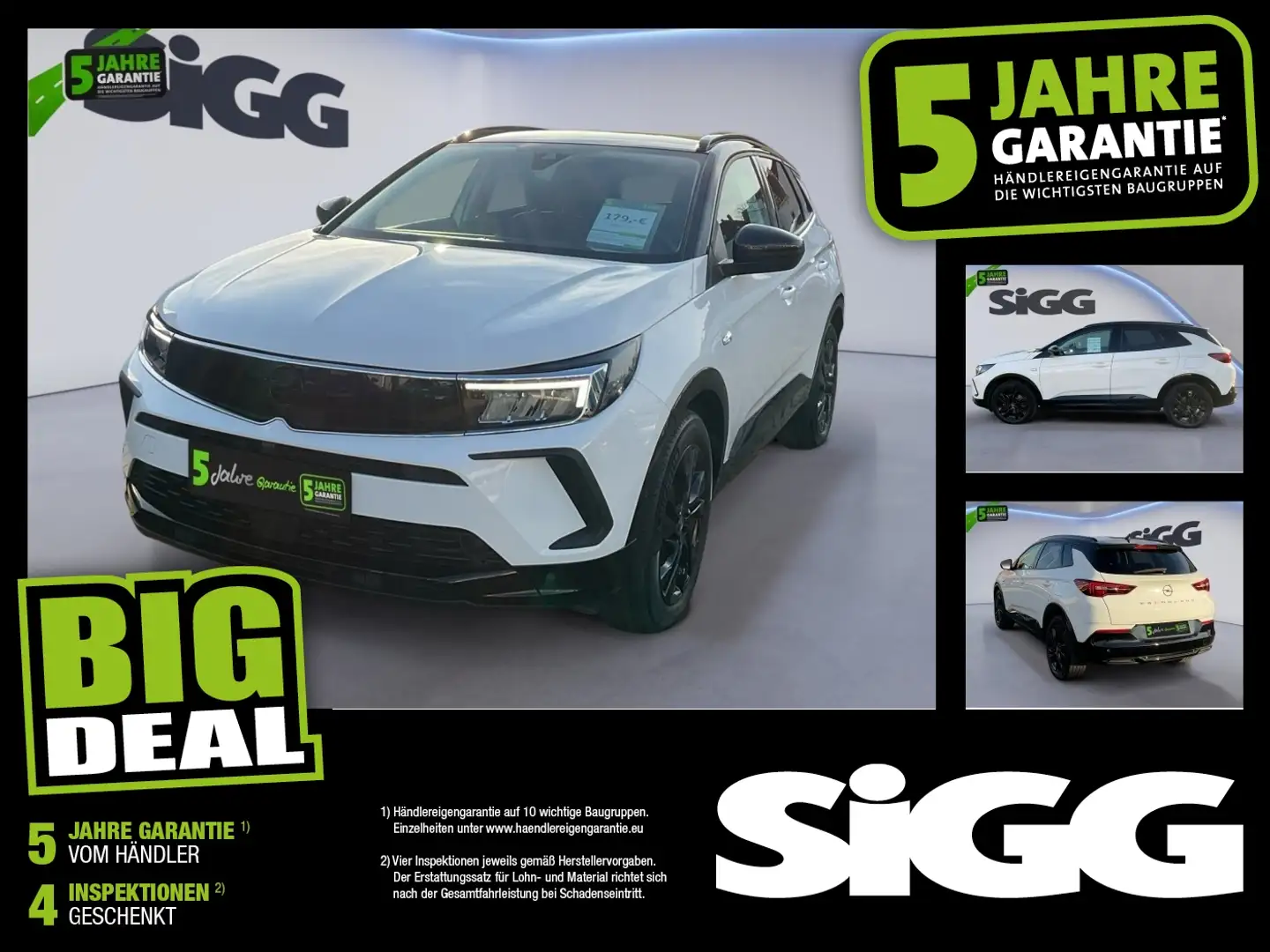 Opel Grandland 1.6 Plug-in 2xKlima, Sitzheizung Blanc - 1