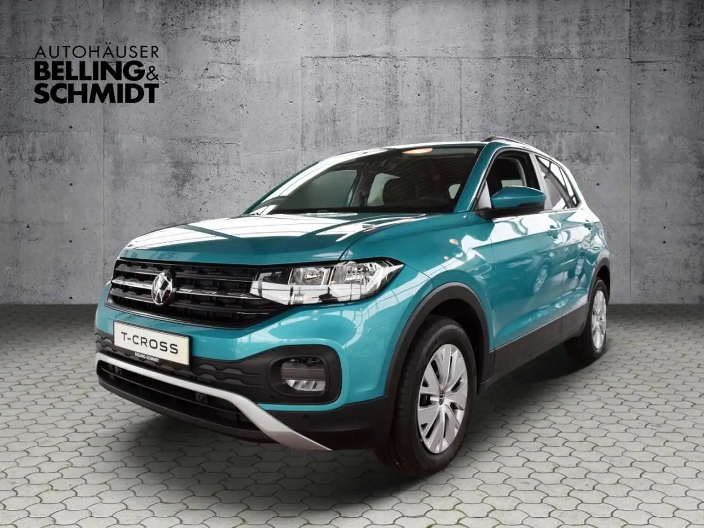 Volkswagen T-Cross 1.0 l TSI OPF 70 kW (95 PS) 5-Gang Klima Yeşil - 1