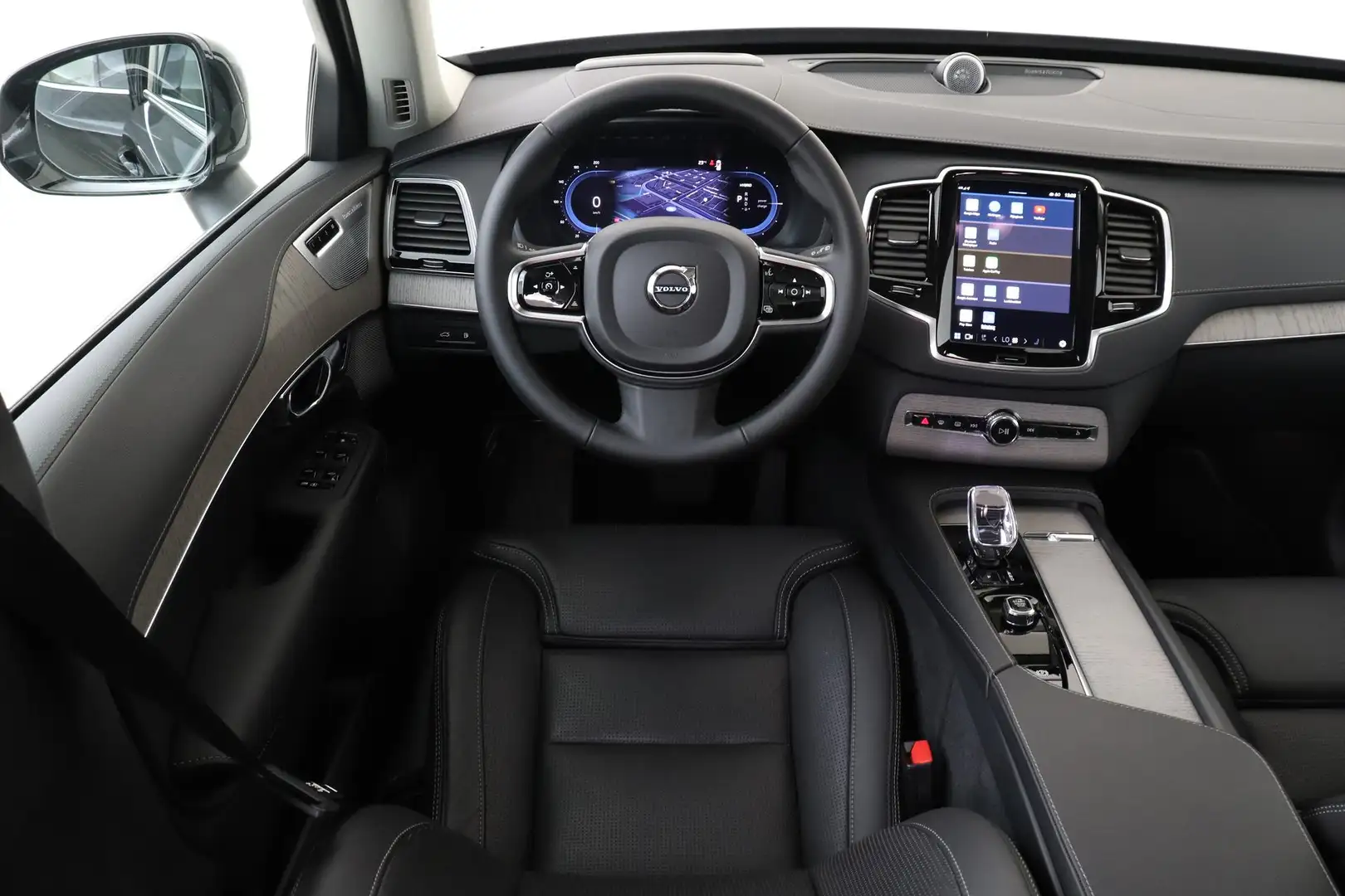 Volvo XC90 T8 RECHARGE AWD PLUS BRIGHT *FULL OPTIONS!* -PANO. Noir - 2