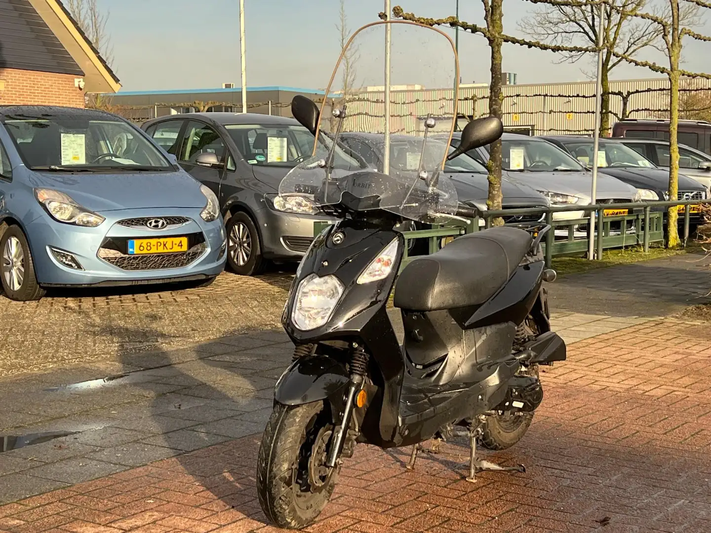 SYM Orbit II Bromscooter Windscherm, nette scooter - 2