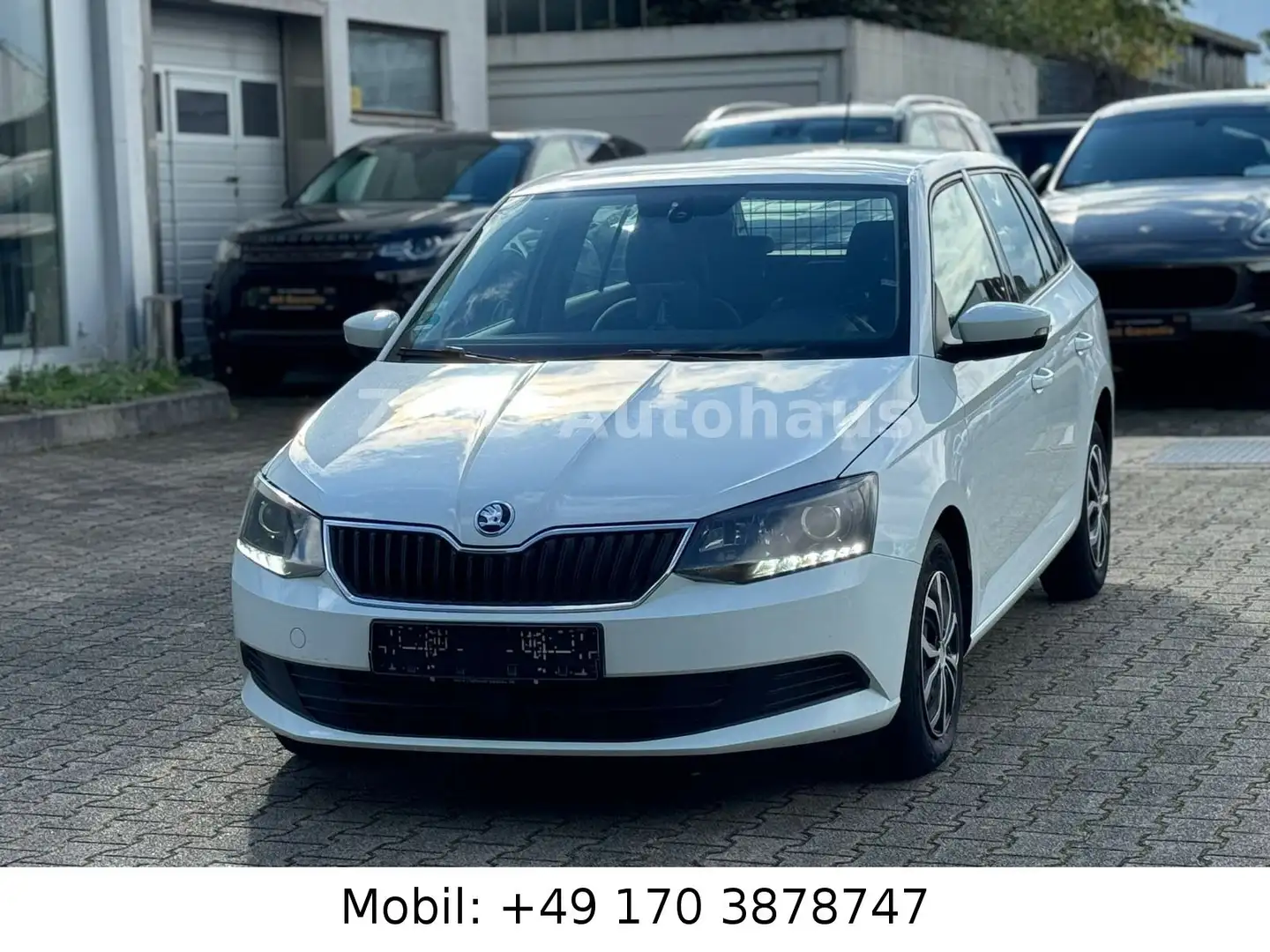 Skoda Fabia Combi Ambition*NAVI*PDC*LED*Bluetooth*EU6 Weiß - 1