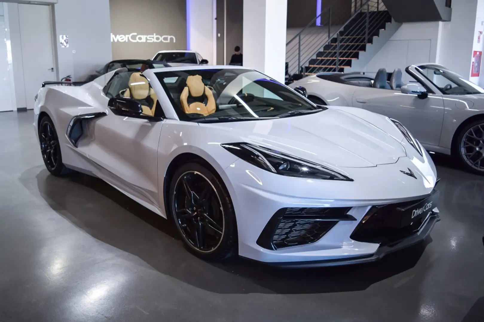 Chevrolet Corvette Stingray Convertible 6.2 V8 3LT Gris - 1
