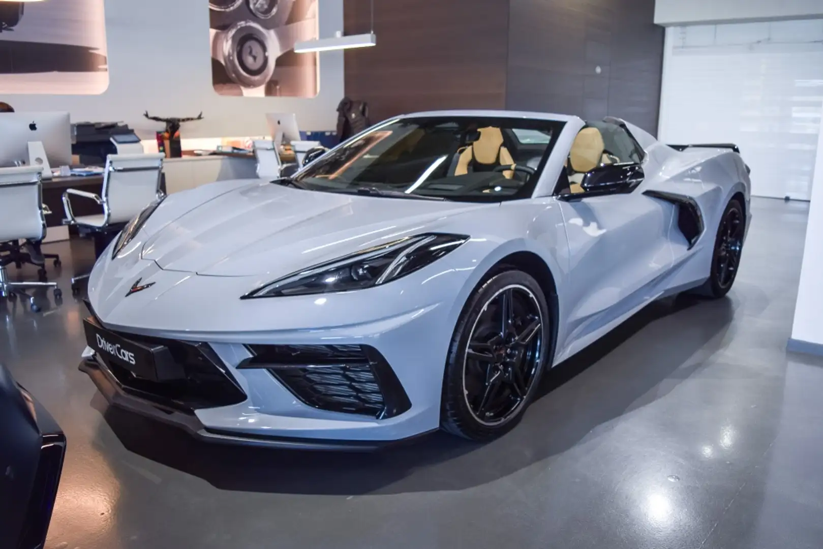 Chevrolet Corvette Stingray Convertible 6.2 V8 3LT Gris - 2