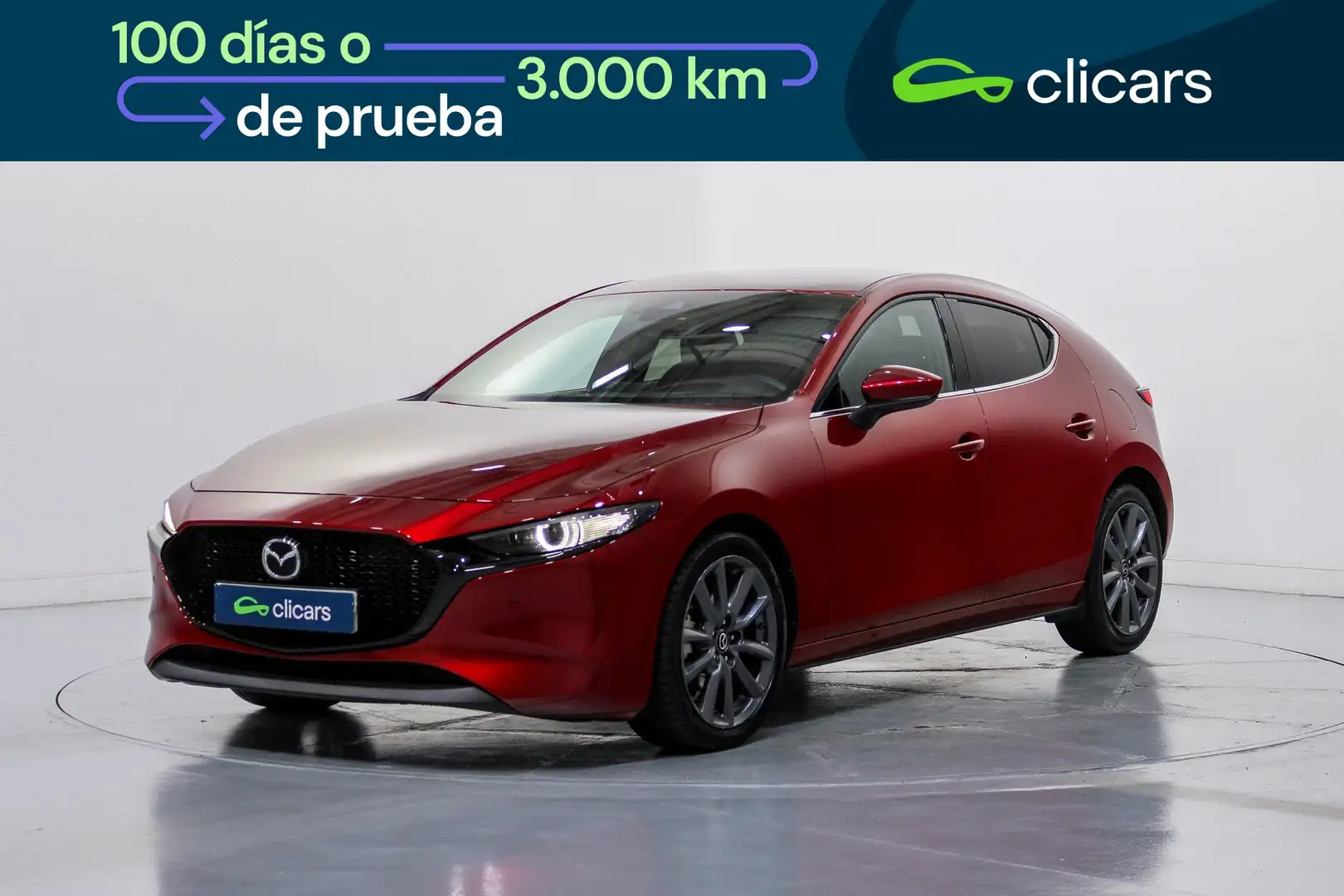 Mazda 3 2.0 e-Skyactiv-G Zenith 90kW Rojo - 1