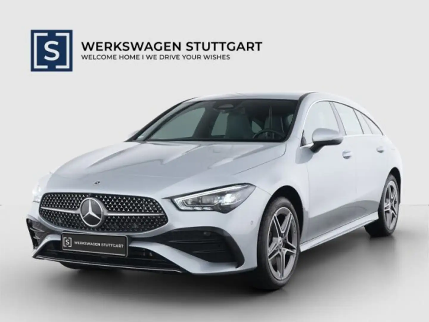 Mercedes-Benz CLA 250 CLA 250 e Shooting Brake AMG AHK 11kW M-LED NP63 Argent - 1