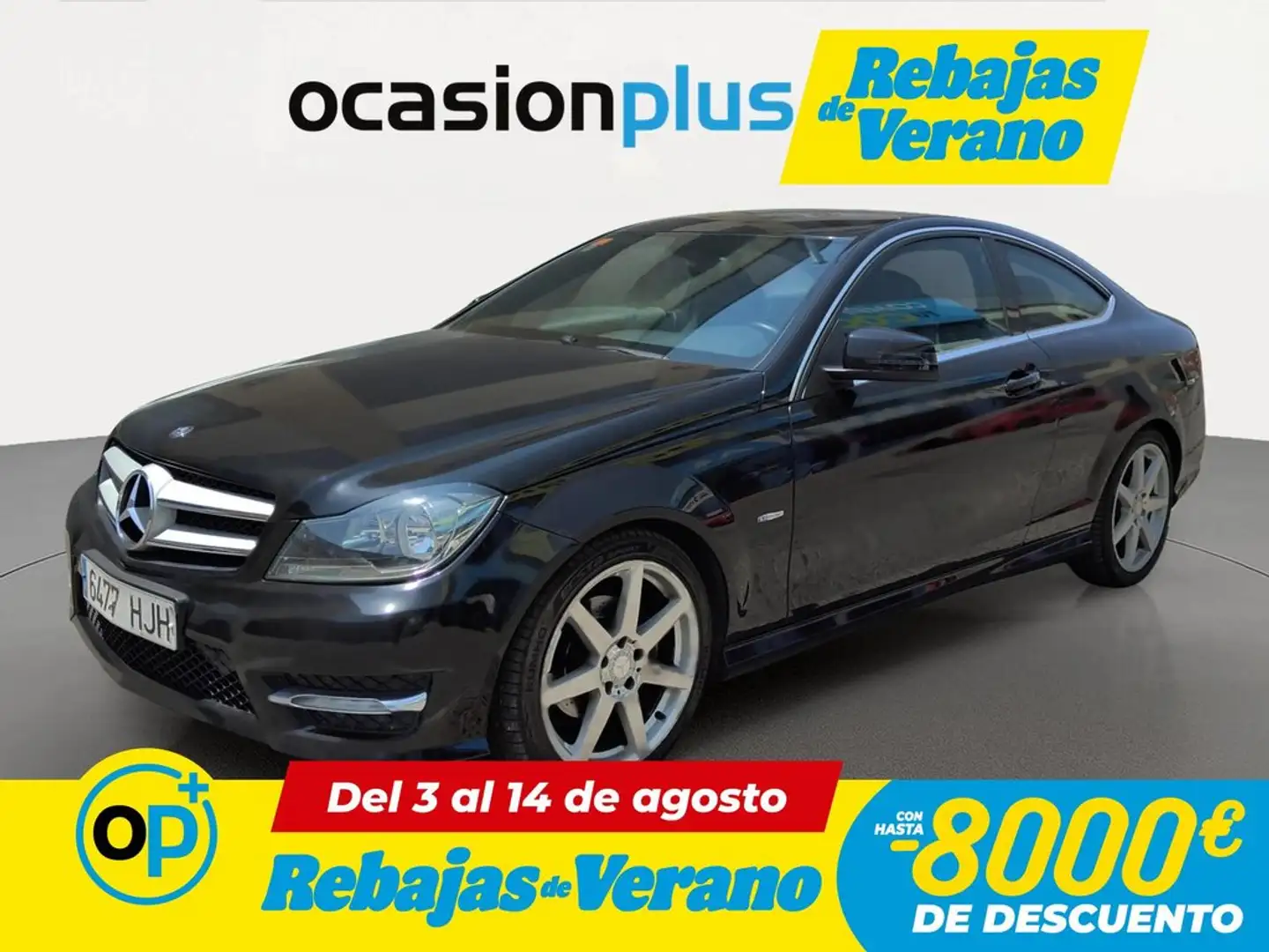 Mercedes-Benz C 220 Coupé 220CDI BE Negro - 1