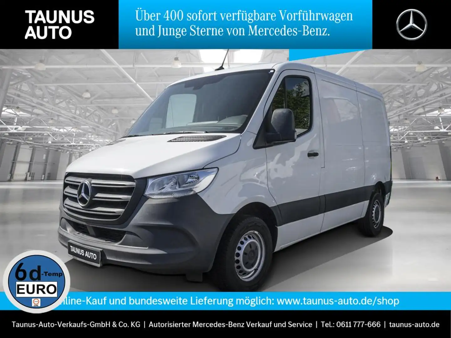 Mercedes-Benz Sprinter 211 Kastenwagen Kompakt Wit - 1