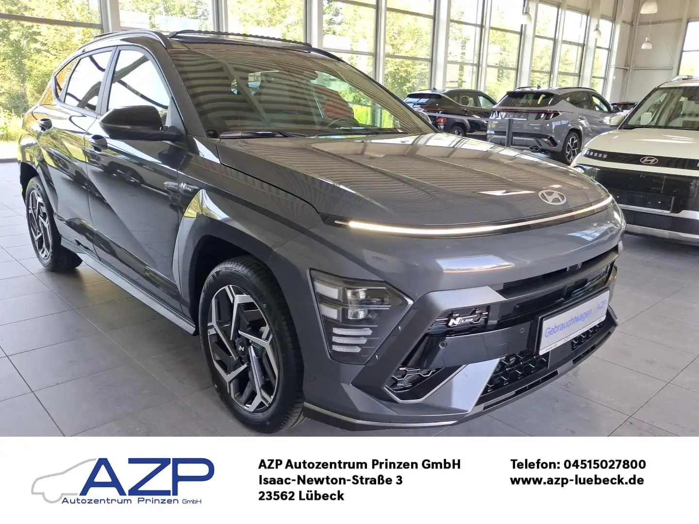 Hyundai KONA 1.0 T-GDI DCT N-LINE Ultimate-Pak.GSD,Bose Grau - 1