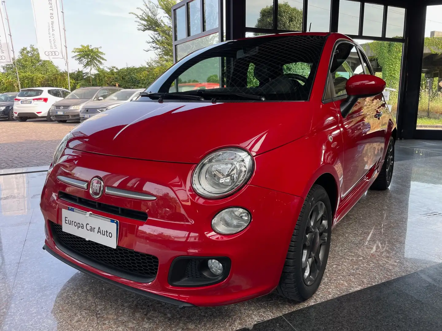 Fiat 500 500 1.2 S 69cv Rouge - 1