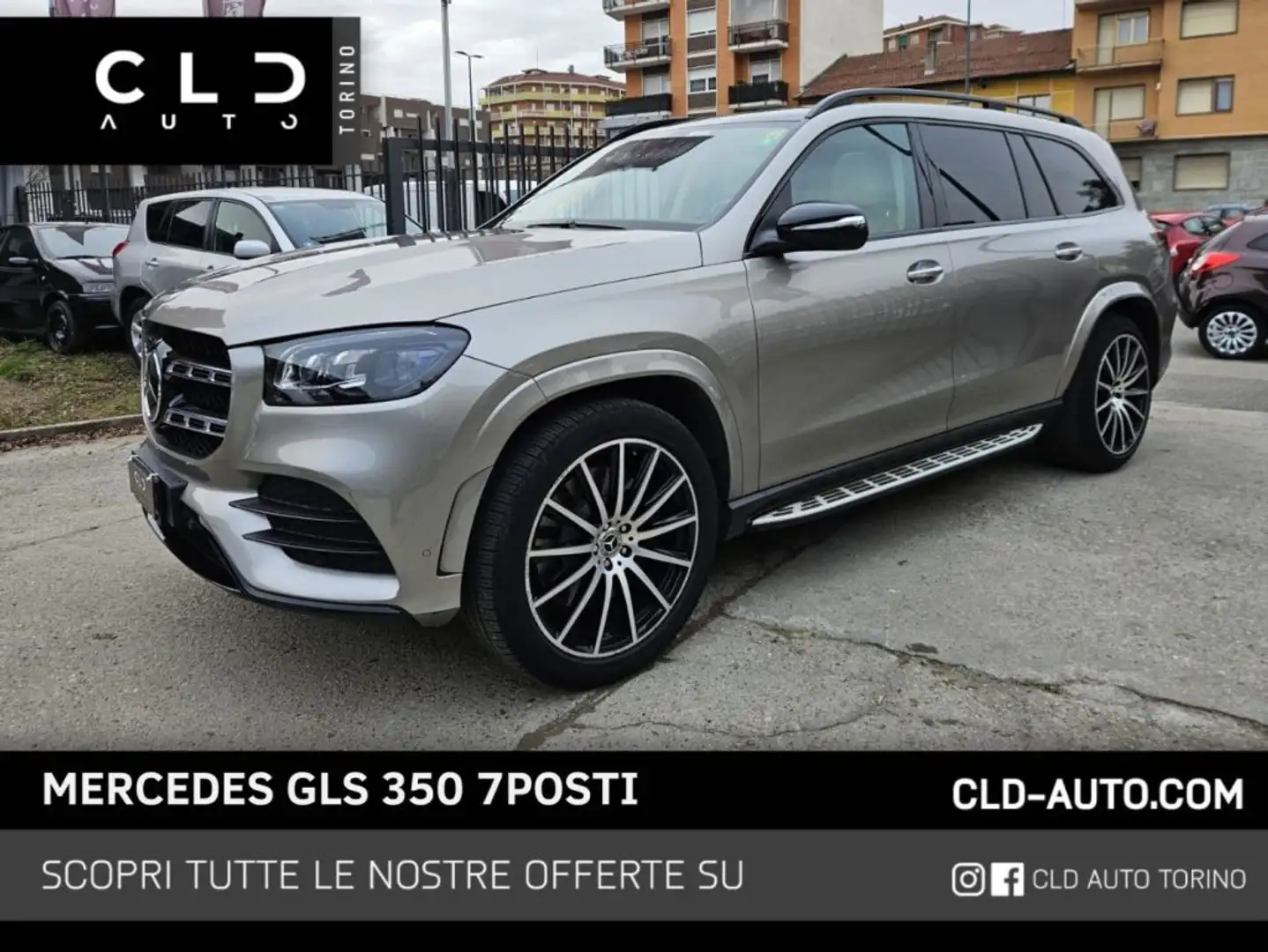 Mercedes-Benz GLS 350 d 4Matic Premium Plus 7 posti Gris - 1
