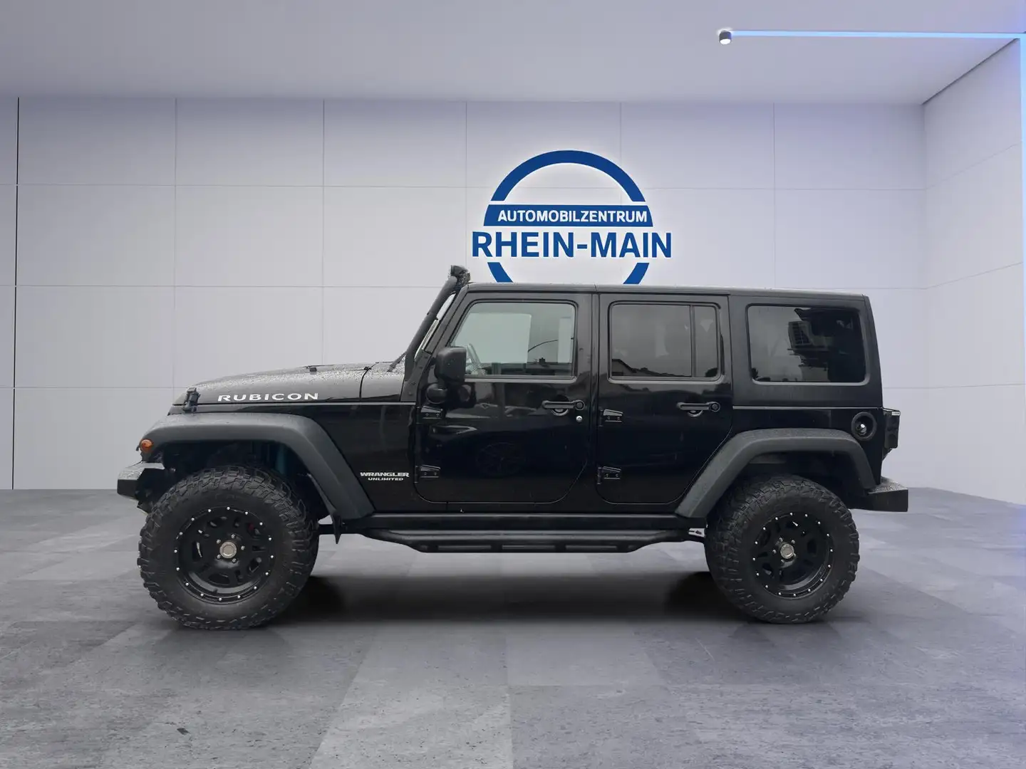 Jeep Wrangler Rubicon SONDERUMBAU*HOCH BREIT WINDE AT Schwarz - 2