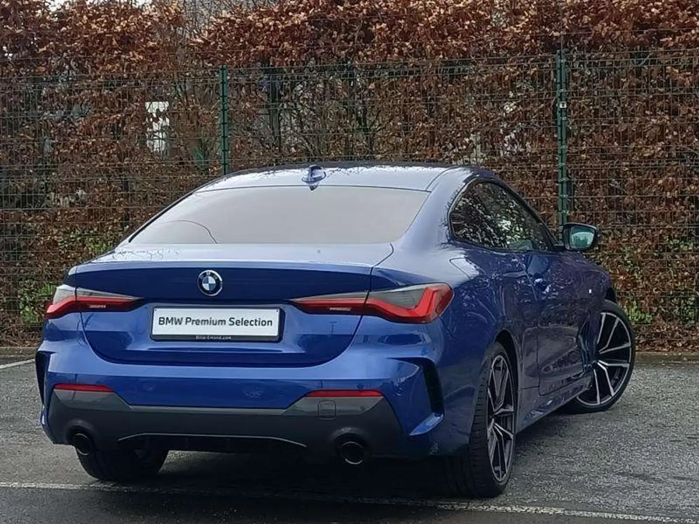 BMW 420 d Coupé Pack M Bleu - 2