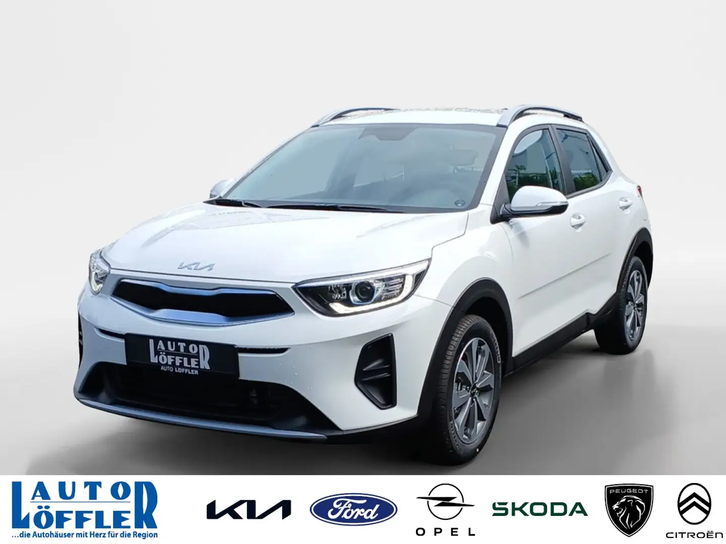 Kia Stonic Vision 1.0 PDCH´ RFK´ KLIMA´ TEMPO´ SHZ´ Klim Blanc - 1