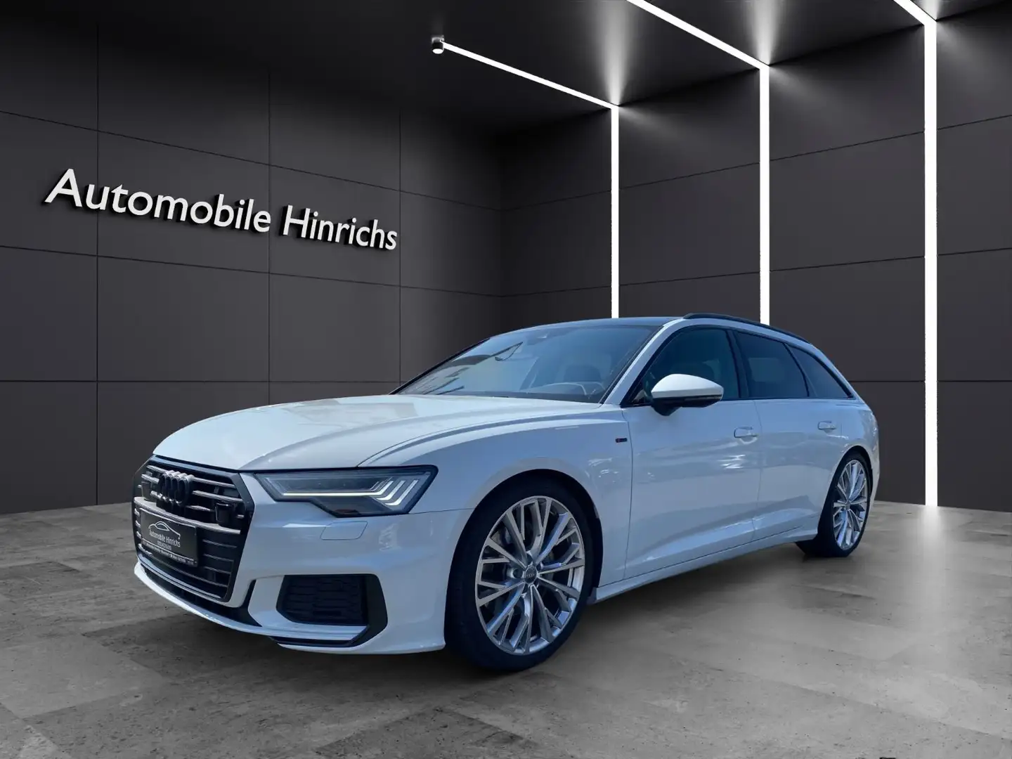 Audi A6 Avant 50 TDI quattro S- Line Sport+Pano+Luft Weiß - 1