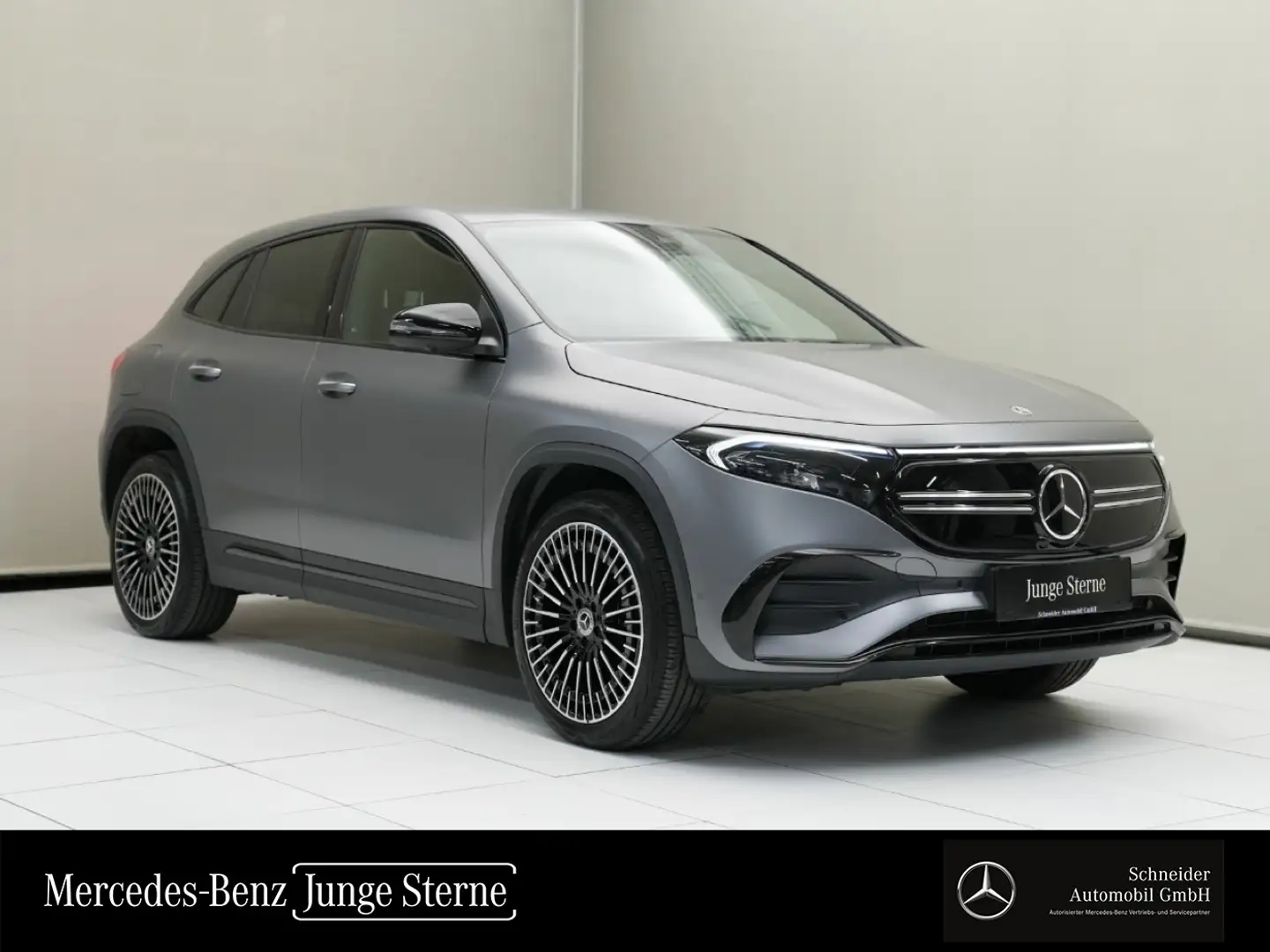 Mercedes-Benz EQA 350 4MATIC Leder S-Sitz Navi Night ACC PDC Grau - 1