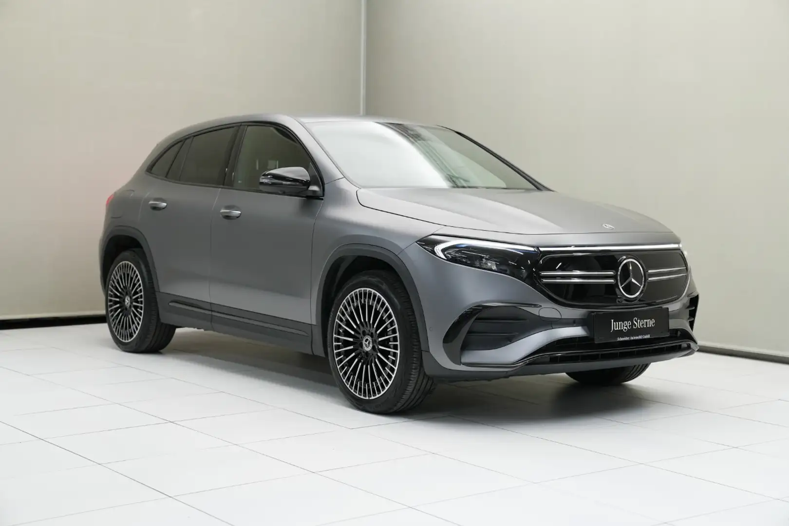 Mercedes-Benz EQA 350 4MATIC Navi Leder Night ACC PDC SpurH Gris - 2