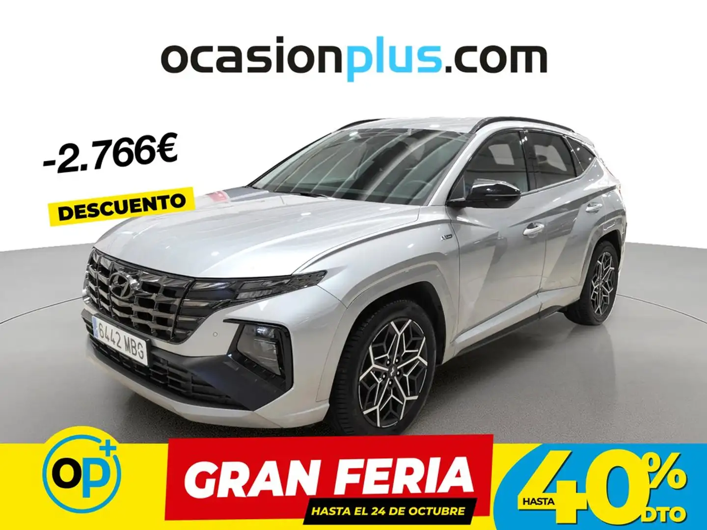 Hyundai TUCSON 1.6 TGDI 48V Nline 4x2 Gris - 1