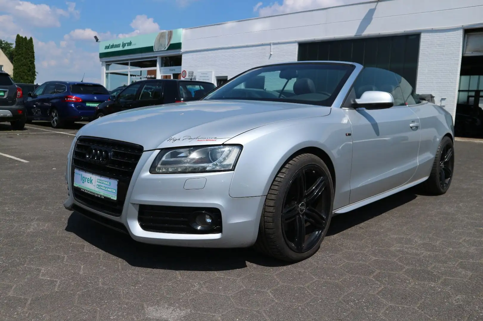 Audi A5 Cabriolet TFSI S-Line Plus/AT.Motor/Scheckheft Silber - 1
