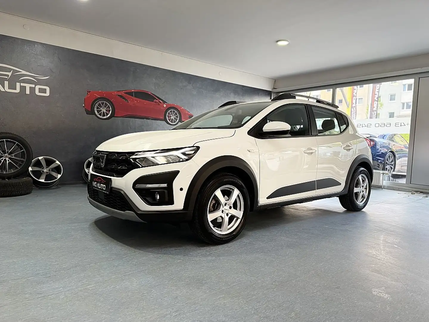 Dacia Sandero Stepway Comfort  *AUTOMATIK**ANHÄNGERKUPPLUNG*G... Blanc - 1